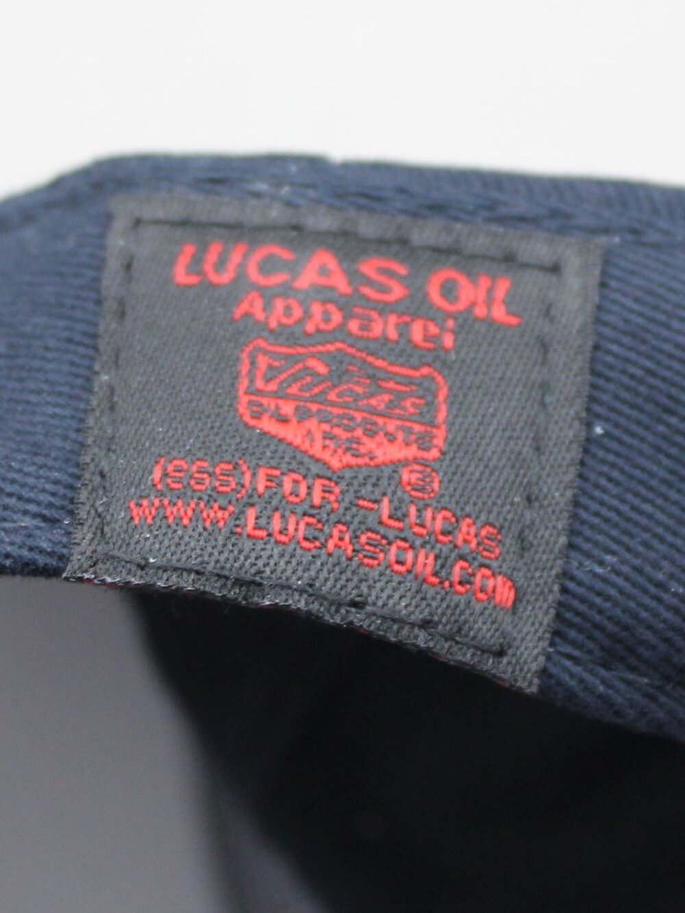 Car Racing Hat - Lucas Oil Racing - Adult Gripback - Picture 8 of 8